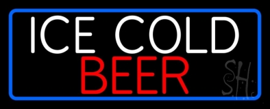 Ice Cold Beer Neon Sign
