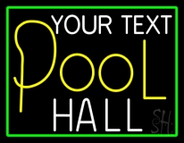Custom Pool Hall Neon Sign