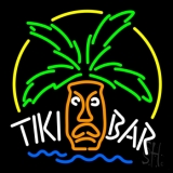 Tiki Bar Logo Neon Sign