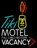 Tiki Vacancy Neon Sign