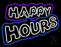 Happy Hours Neon Sign