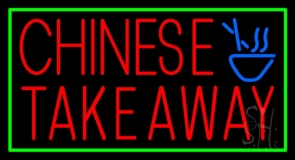 Chinese Take Away Neon Sign