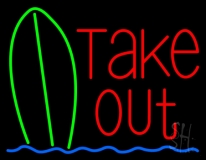 Take Out Bar Neon Sign