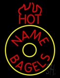 Hot Bagels Neon Sign