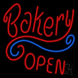 Stylish Bakery Open Neon Sign
