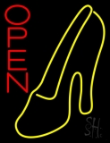 Sandal High Heel Logo Open Neon Sign