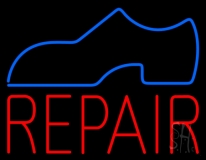Shoe Logo Repair Neon Sign