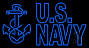 Us Navy Neon Sign