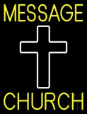 Custom Church With Logo Neon Sign