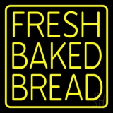 Yellow Fresh Baked Bread Neon Sign