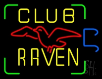 Club Raven Neon Sign