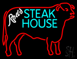 Steakhouse Logo Neon Sign