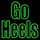 Green Go Heels Neon Sign