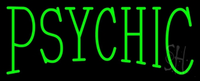Green Psychic Neon Sign