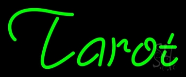 Green Tarot Neon Sign