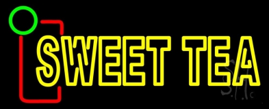 Yellow Sweet Tea Neon Sign