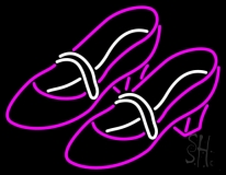 Pink Sandal Heels Neon Sign