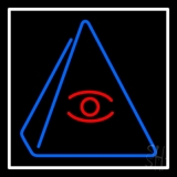 Psychic Eye Pyramid Neon Sign