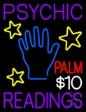 Psychic Palm Readings Neon Sign