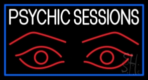 Psychic Sessions With Eye Neon Sign
