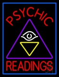 Red Psychic Readings Logo Neon Sign