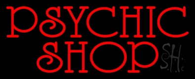 Red Psychic Shop Neon Sign
