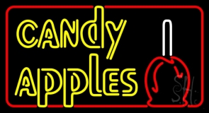 Double Stroke Candy Apples Neon Sign