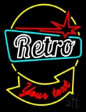 Custom Retro Neon Sign