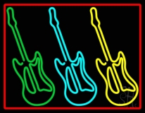 Guitars Neon Sign