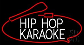 Hip Hop Karaoke Neon Sign