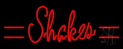 Red Shakes Neon Sign