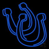 Pair Of Horse Shoe Neon Sign