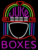 Pink Juke Boxes Neon Sign