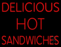 Delicious Hot Soup Neon Sign
