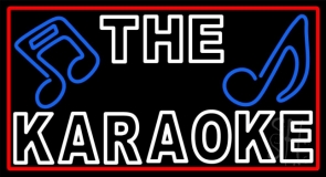 The Karaoke Neon Sign