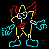 Goofy Guy Neon Sign