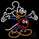 Mickey Mouse Happy Neon Sign