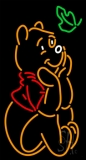 Pooh Bear Neon Sign