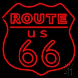 Route Us 66 Neon Sign