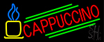 Blue Cappuccino Cup Neon Sign