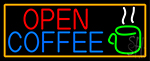 Coffee Open Neon Sign