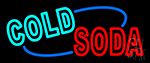 Cold Soda Neon Sign