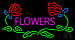Flowers Neon Sign