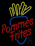Pommes Frites Fries Neon Sign