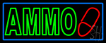 Green Ammo Neon Sign