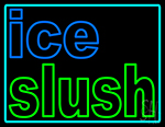 Ice Slush Logo Neon Sign
