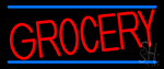 Simple Grocery Neon Sign