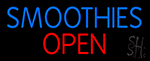 Smoothies Open Neon Sign