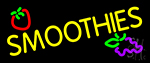 Yellow Smoothies Neon Sign