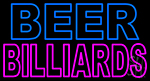 Beer Billiards Neon Sign